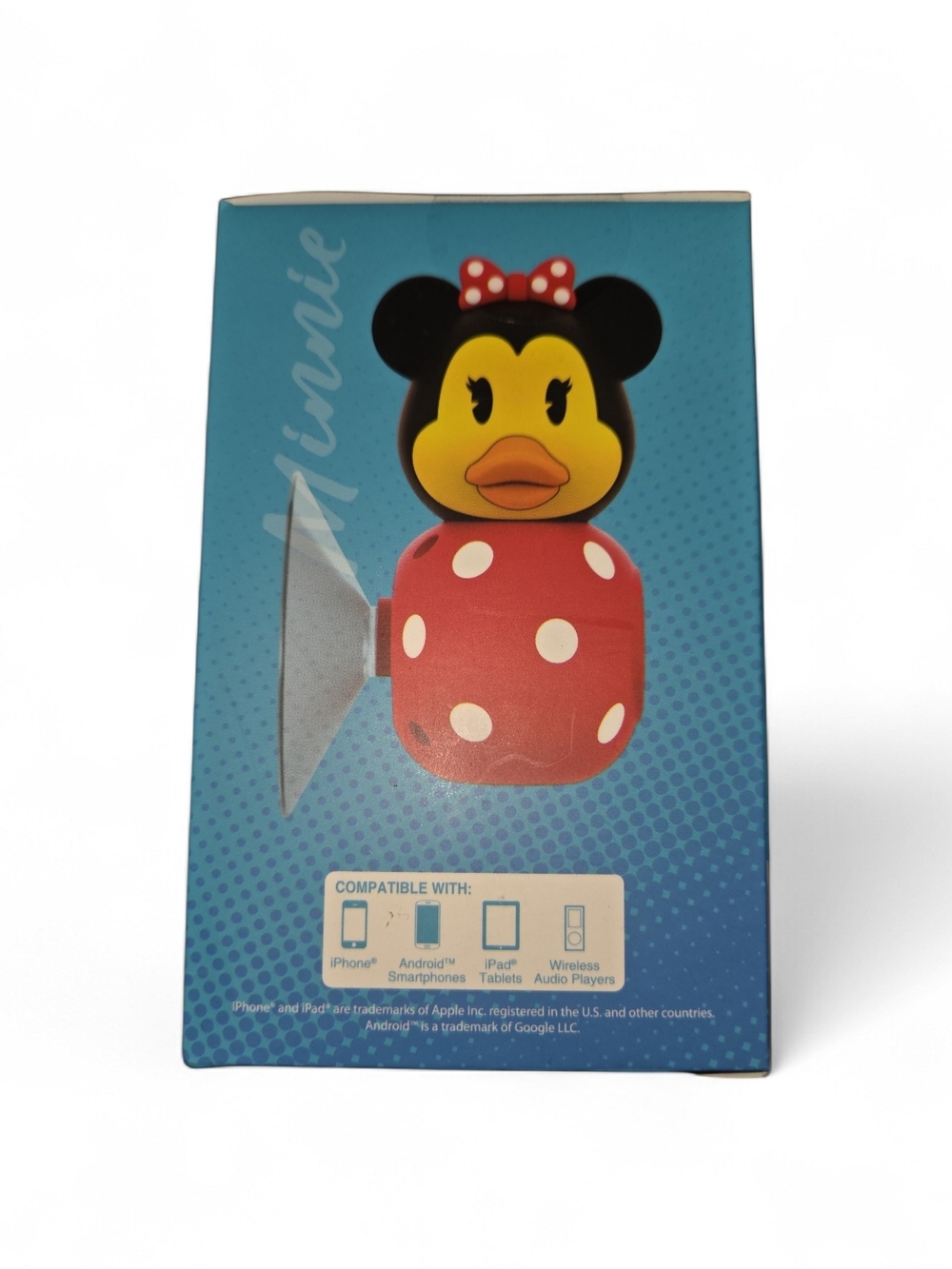 Disney Minnie Mouse Polka-Dot Bluetooth Shower Duck - Red, Black, Yellow - Picture 2 of 4